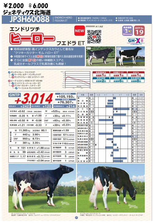 ジェネティクス北海道　エンドリッチヒーロー